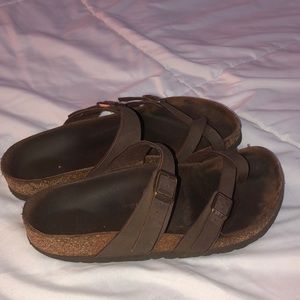 Birkenstocks in color mocha